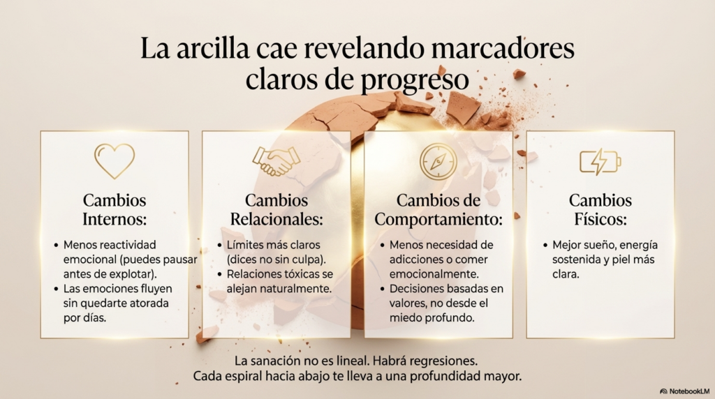 Cómo Curar Heridas Emocionales: Guía Completa Meditación + Sombra Señales de Que Estás Sanando: Marcadores de Progreso