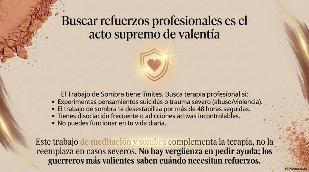 Cómo Curar Heridas Emocionales: Guía Completa Meditación + Sombra Cuándo Buscar Apoyo Profesional