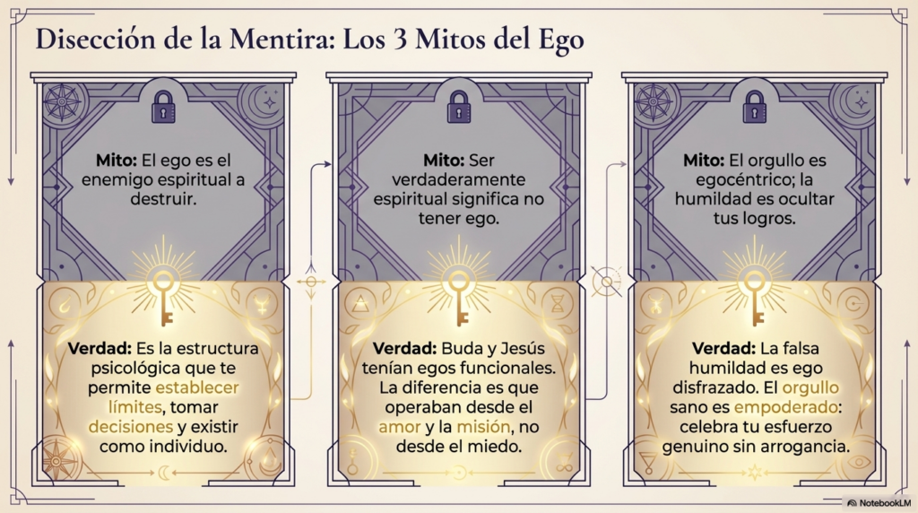 Qué Es El Ego: La Verdad Sobre Ego y Espiritualidad los 3 mitos del ego