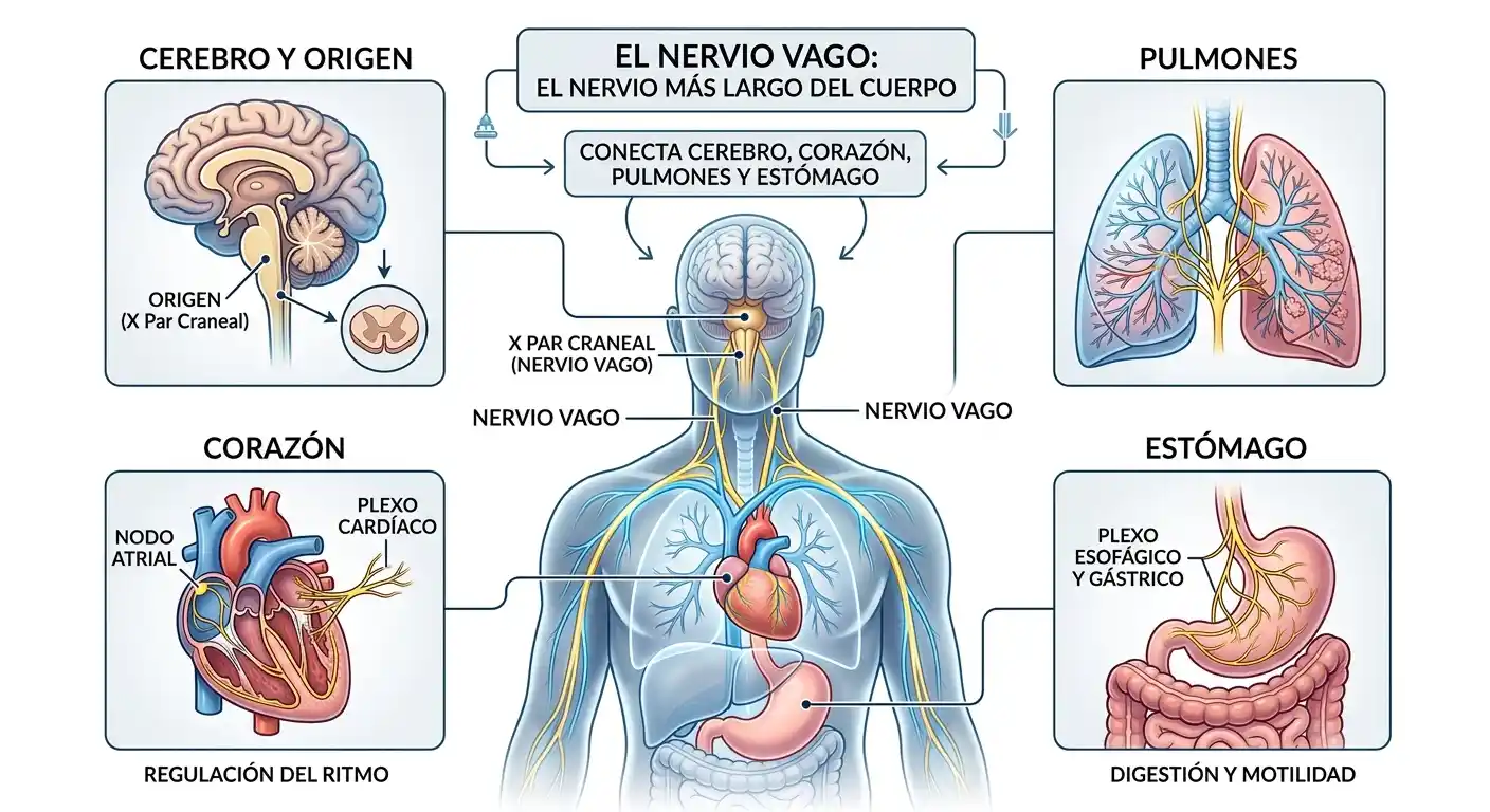Ejercicios de Respiración Para Calmar la Ansiedad - Técnicas nervio vago respiracion