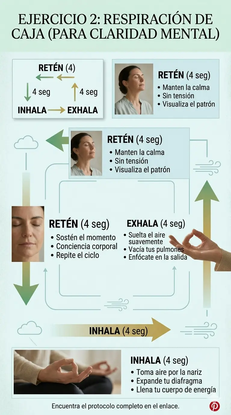 Ejercicios de Respiración Para Calmar la Ansiedad - Técnicas respiracion para claridad mental